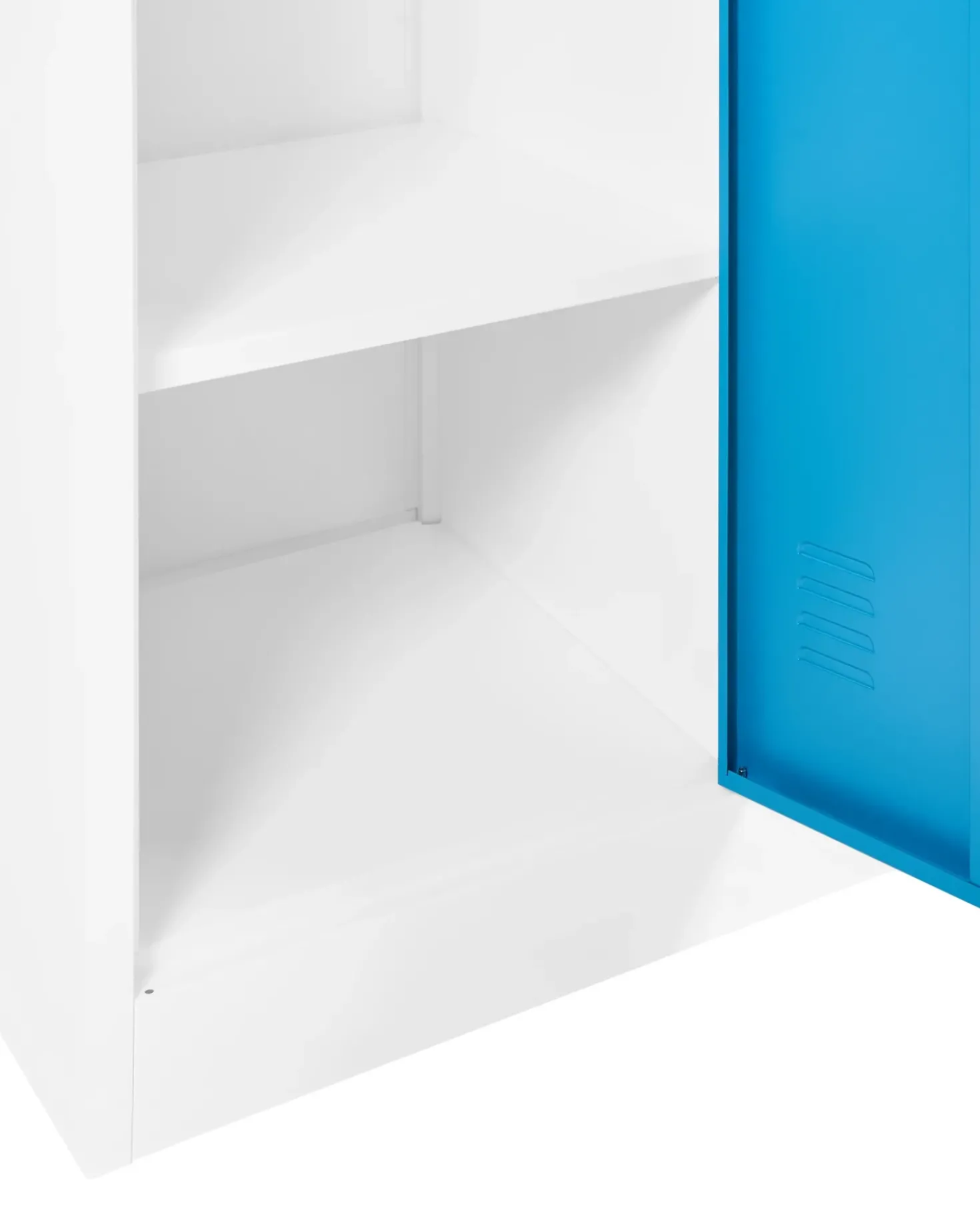Armadietto a 3 porte ATHLETE Metallo Bianco/Blu