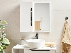 Armadietto a parete PALMAS 60 cm 60 cm Bianco