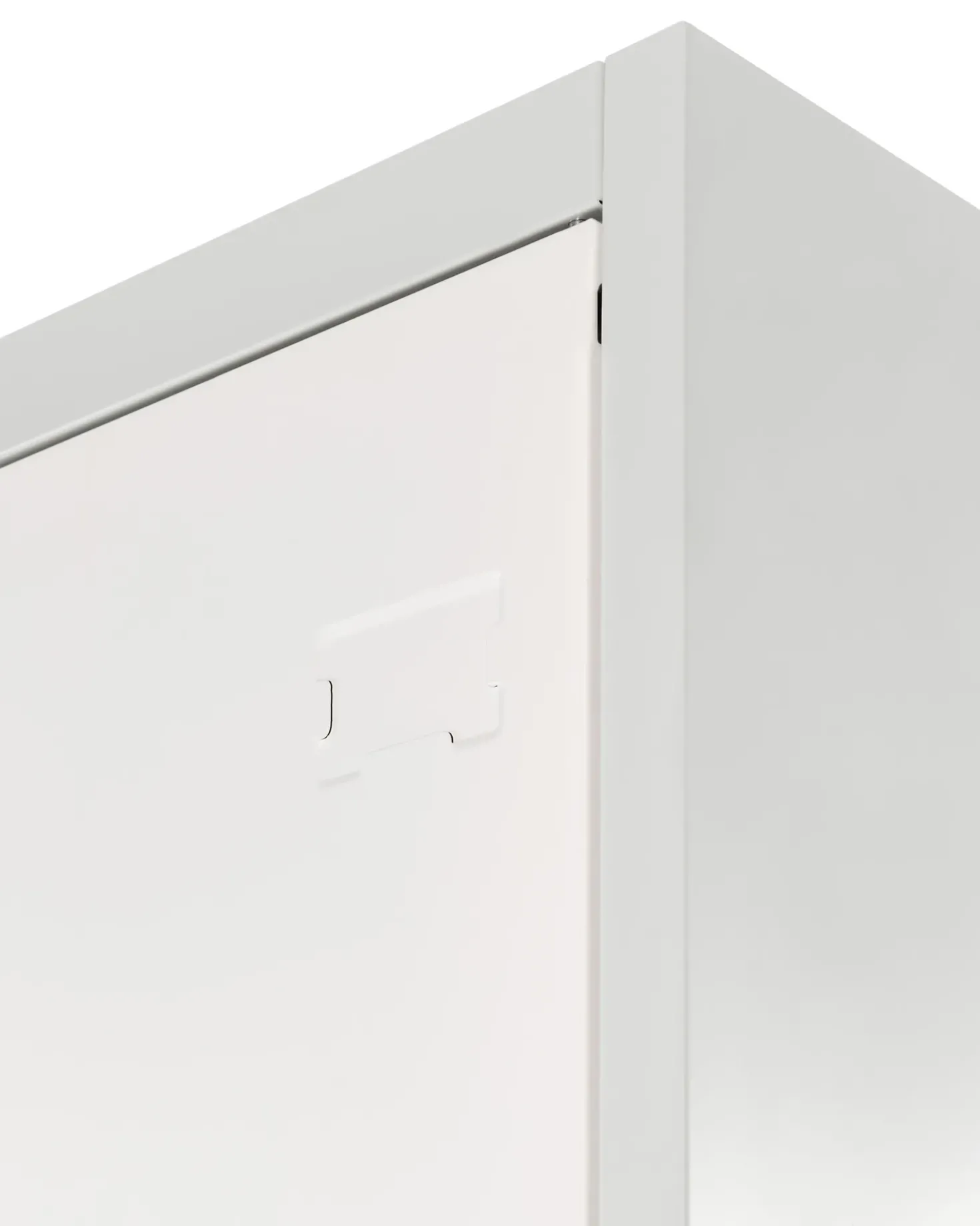 Armadietto a porta singola ATHLETE Metallo Grigio/Bianco
