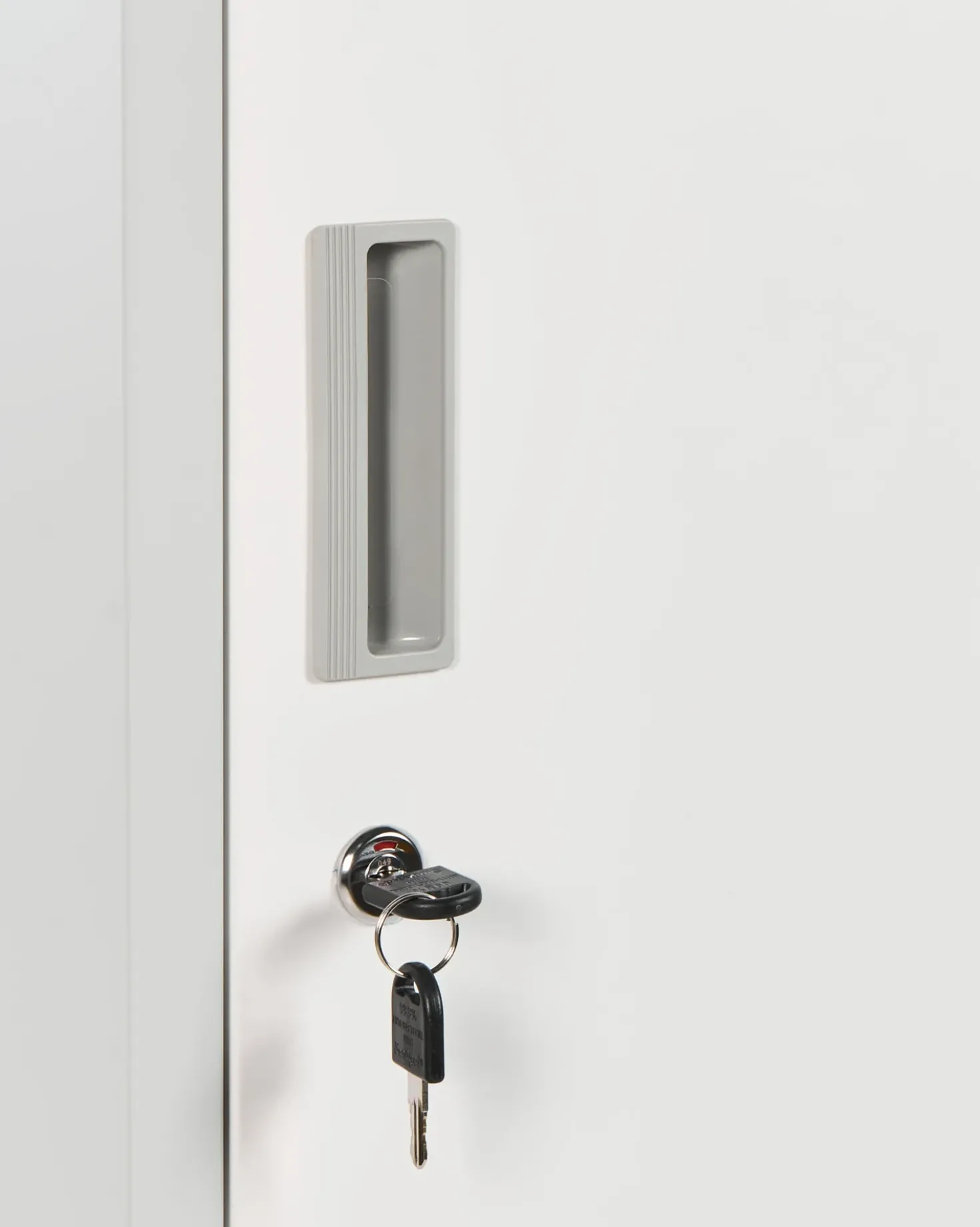 Armadietto a porta singola ATHLETE Metallo Grigio/Bianco