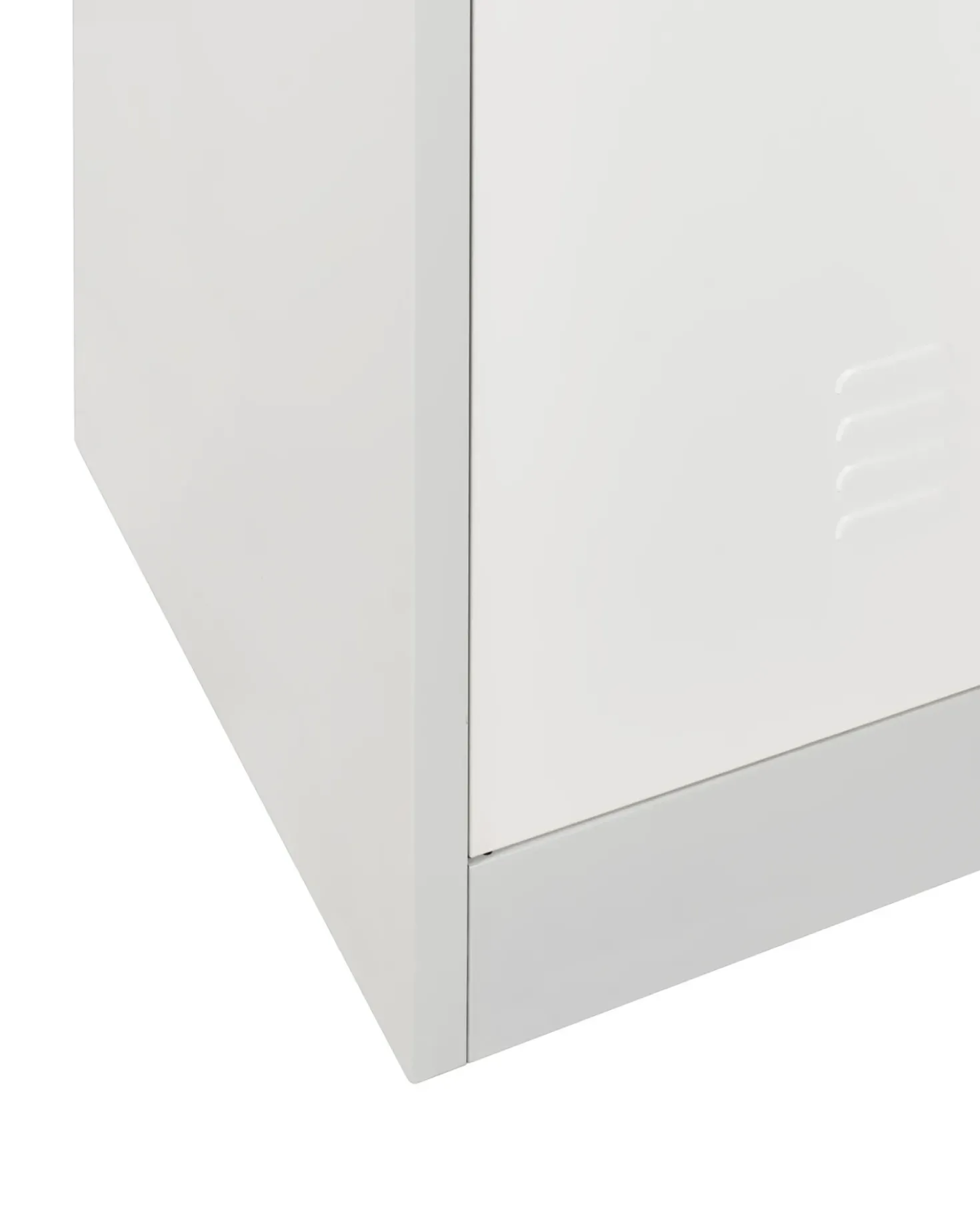 Armadietto a porta singola ATHLETE Metallo Grigio/Bianco