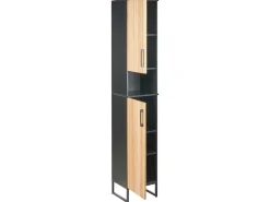Armadietto da bagno MISCANTI Bambù 30 cm Marrone chiaro