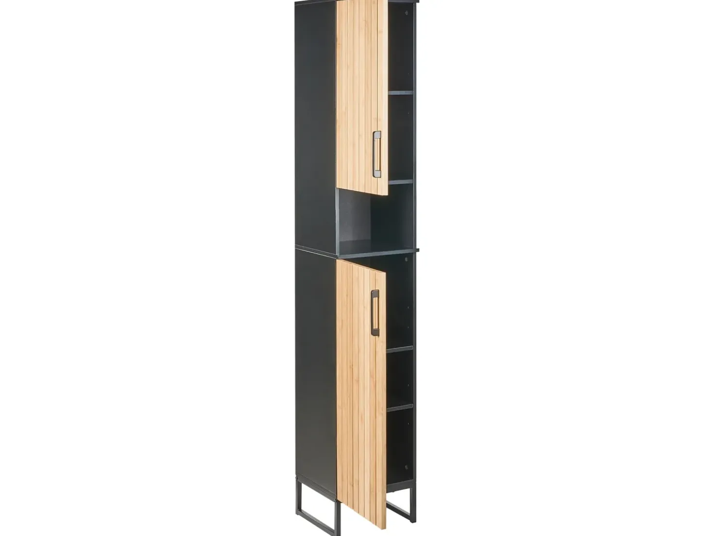 Armadietto da bagno MISCANTI Bambù 30 cm Marrone chiaro