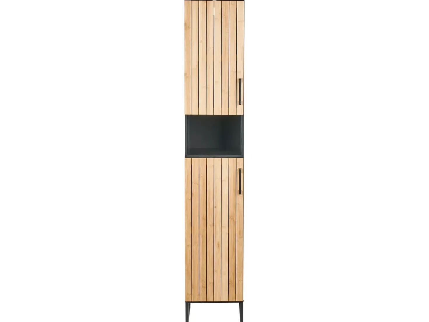 Armadietto da bagno MISCANTI Bambù 30 cm Marrone chiaro