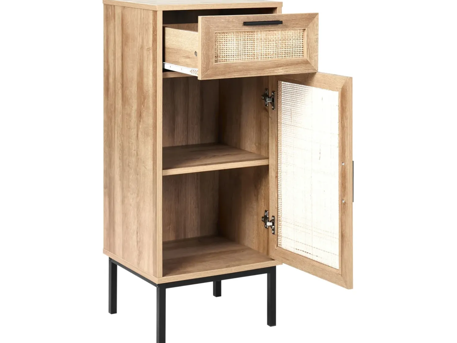 Armadietto da bagno ROSELL 40 cm Marrone chiaro