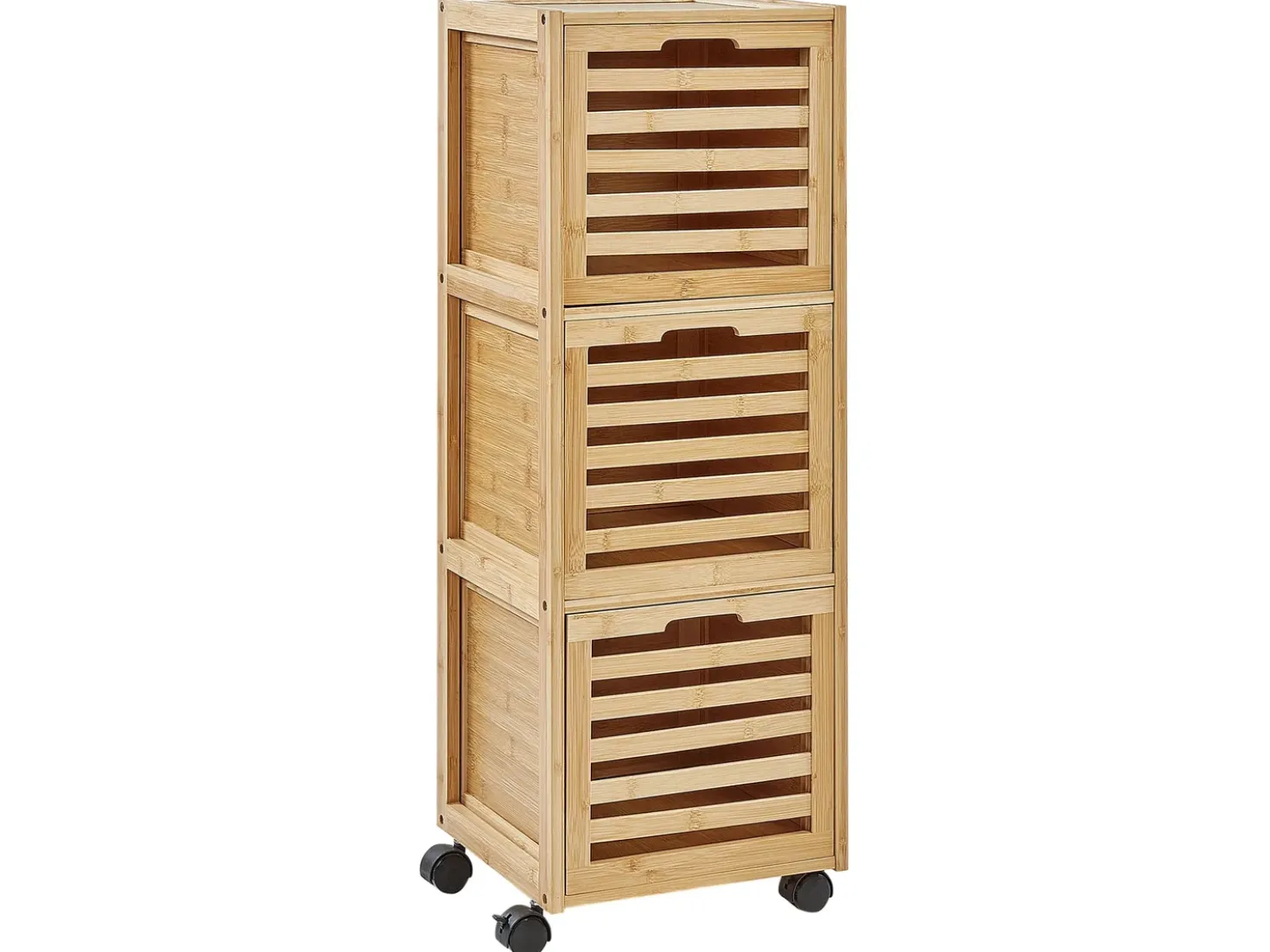 Armadietto da bagno SHAWNEE Bambù 32 cm Marrone chiaro