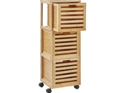 Armadietto da bagno SHAWNEE Bambù 32 cm Marrone chiaro