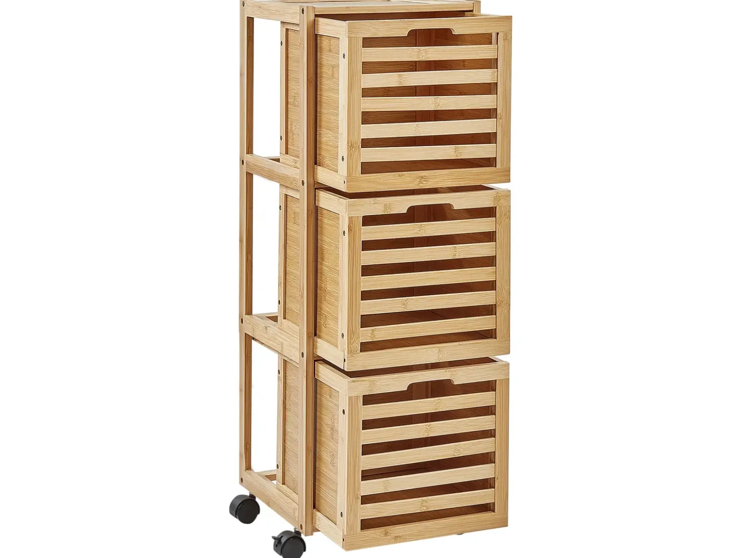 Armadietto da bagno SHAWNEE Bambù 32 cm Marrone chiaro