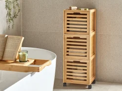 Armadietto da bagno SHAWNEE Bambù 32 cm Marrone chiaro