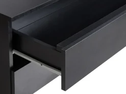 Armadietto da bagno TERESINA con ruote 80 cm Nero