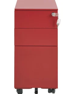 Armadietto da ufficio BOLSENA Metallo Rosso