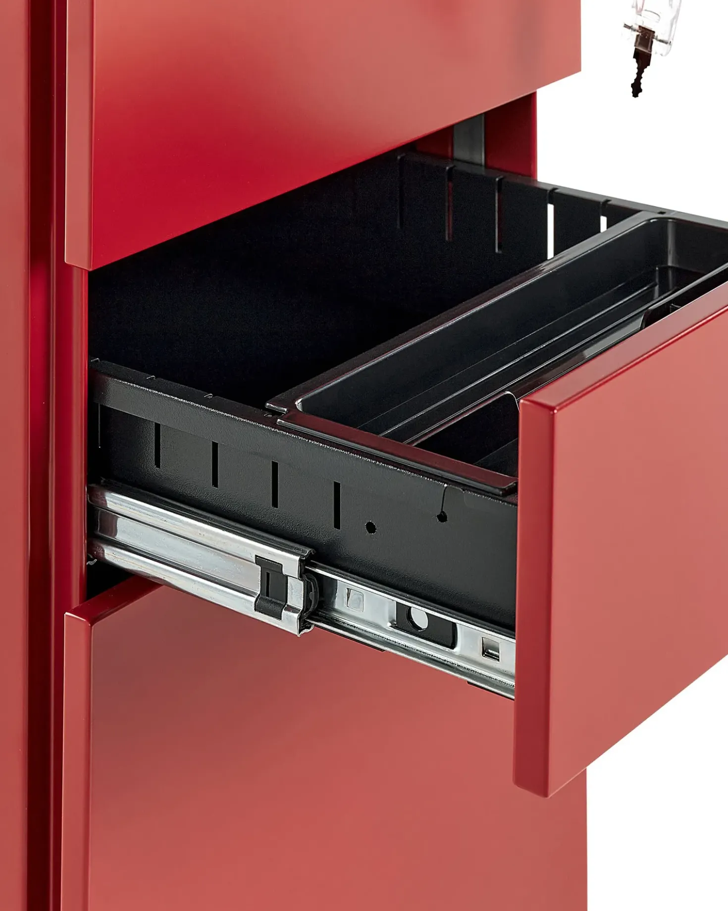 Armadietto da ufficio BOLSENA Metallo Rosso