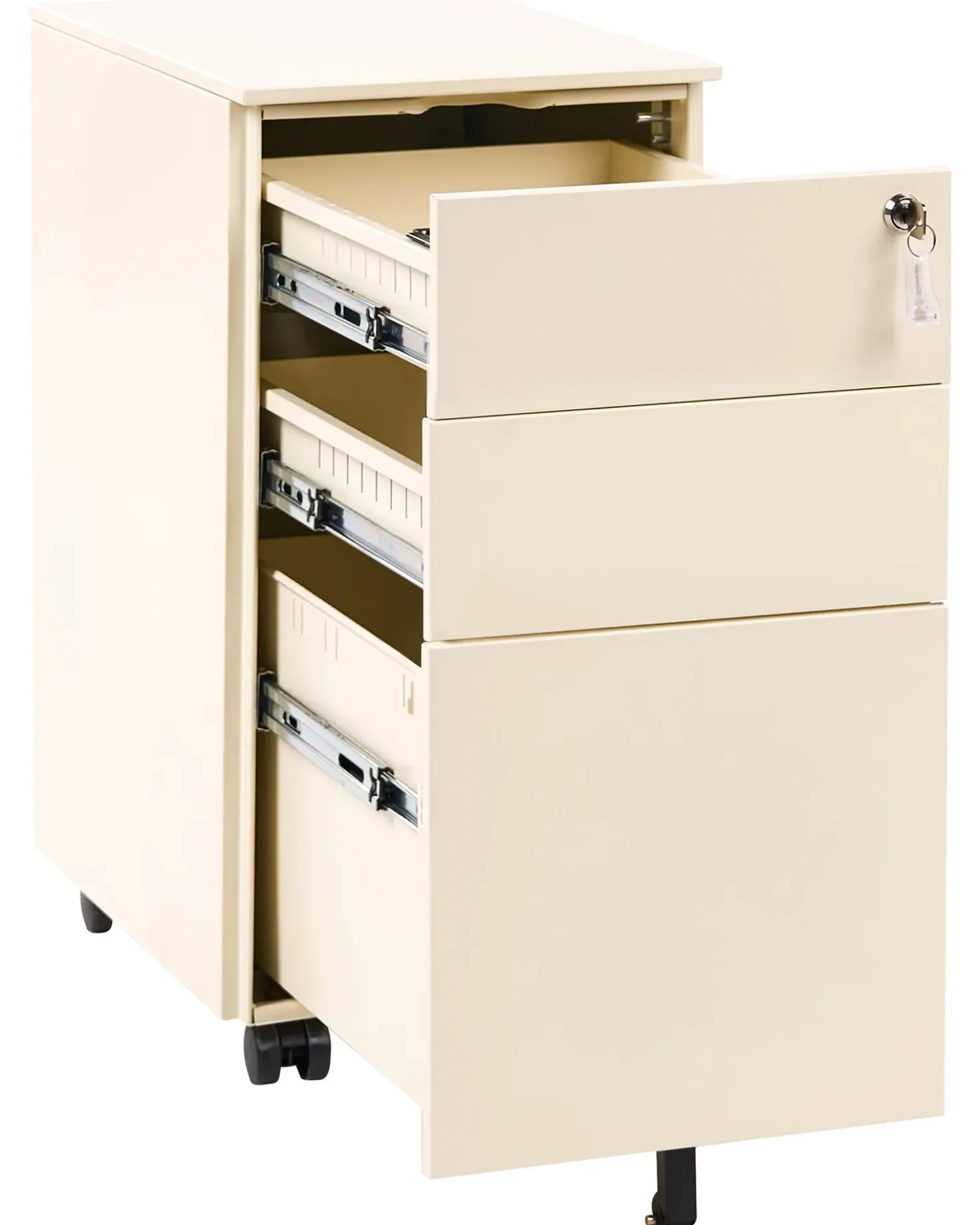 Armadietto da ufficio BOLSENA Metallo Beige chiaro