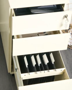 Armadietto da ufficio BOLSENA Metallo Beige chiaro