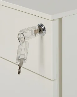 Armadietto da ufficio CAMI Metallo Bianco sporco