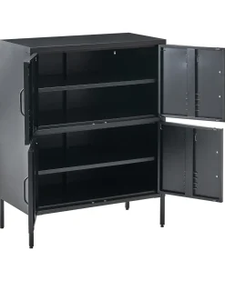 Armadietto da ufficio HOLBECK Metallo Nero