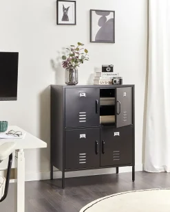Armadietto da ufficio HOLBECK Metallo Nero