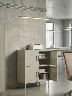 Armadietto da ufficio HOLBECK Metallo Beige chiaro