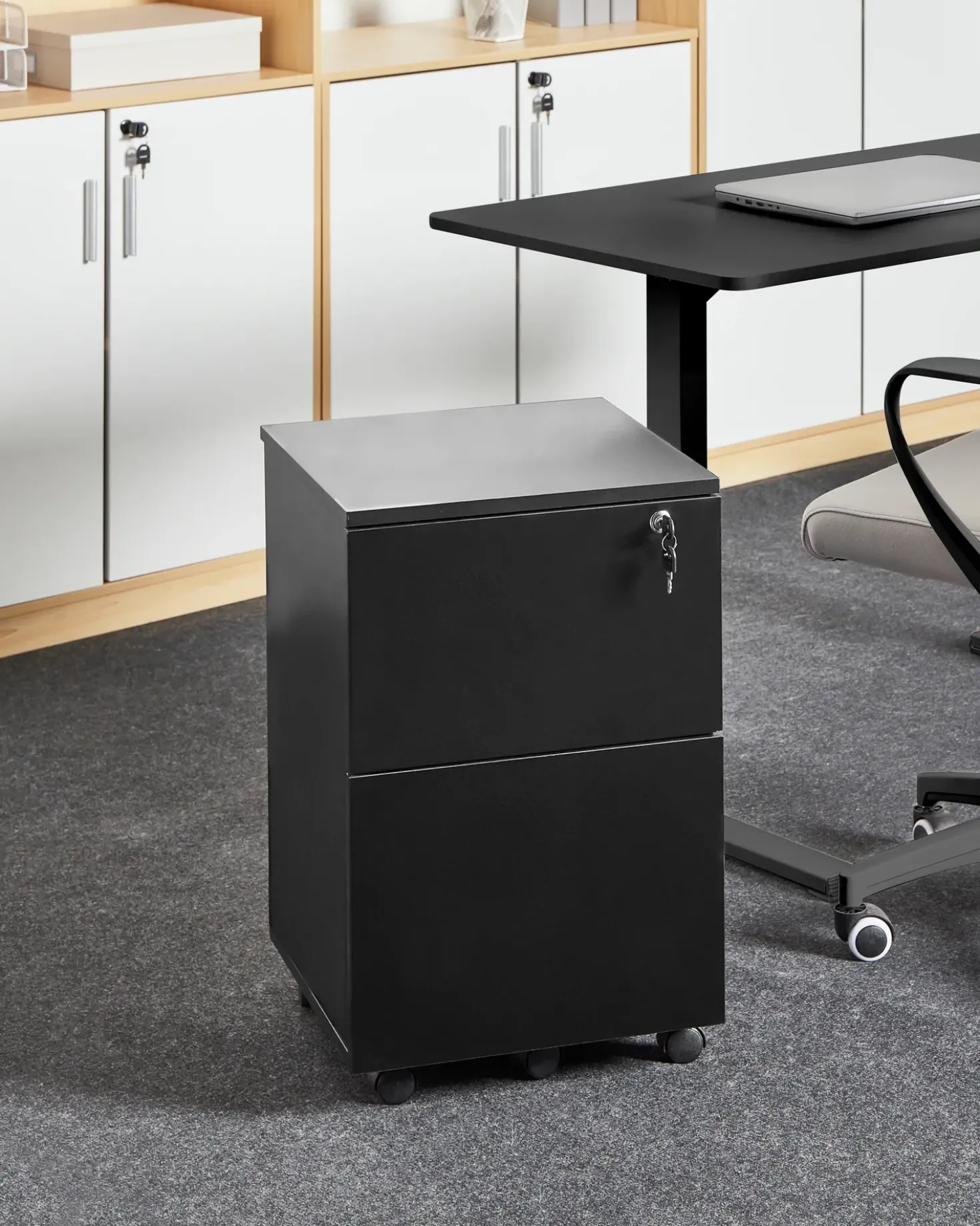 Armadietto da ufficio JOHNSON Nero