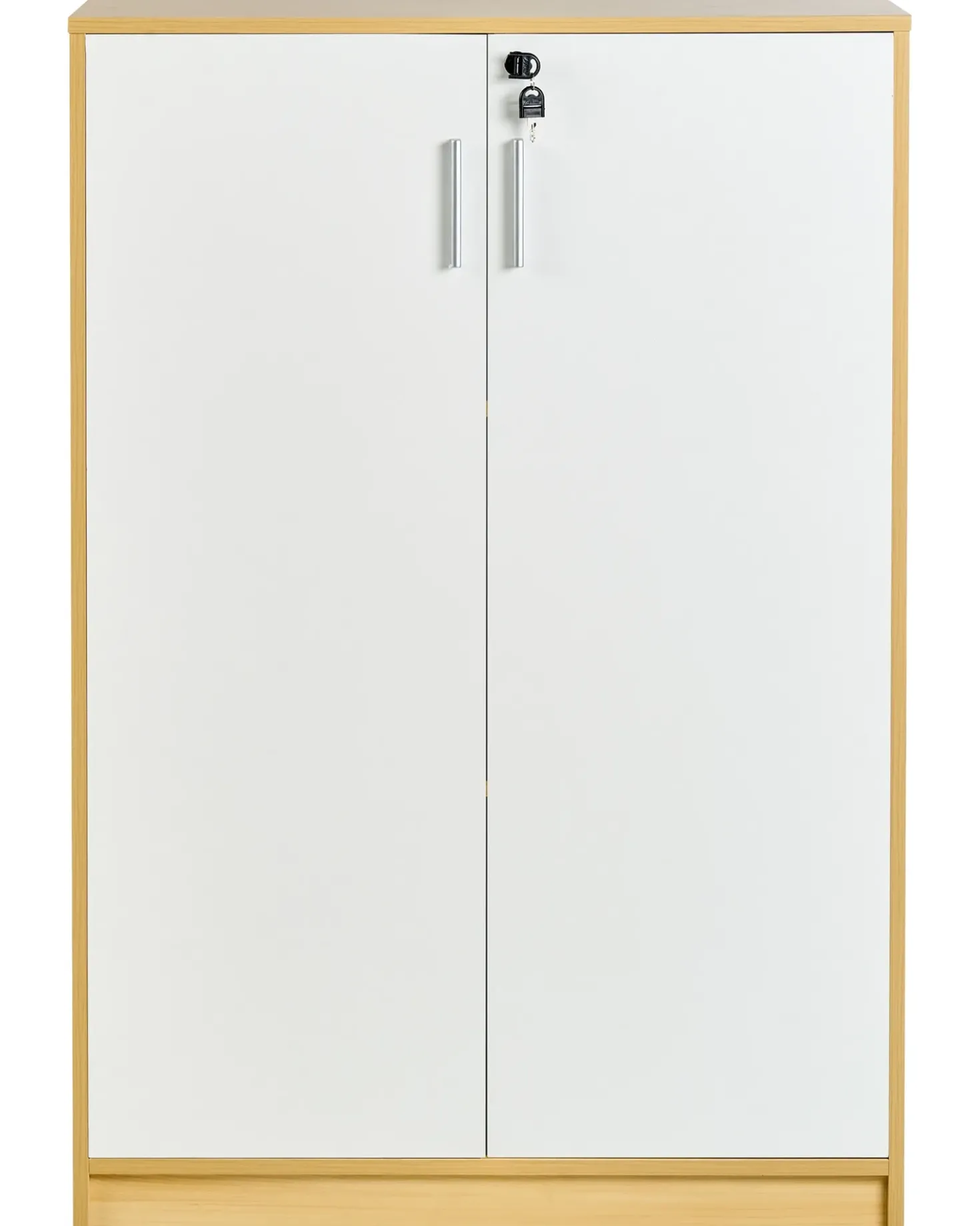 Armadietto da ufficio ZEHNA Marrone chiaro/Bianco