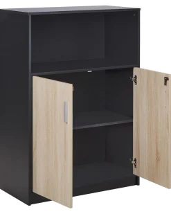 Armadietto da ufficio ZEHNA Marrone/Nero