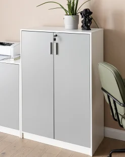 Armadietto da ufficio ZEHNA Grigio chiaro