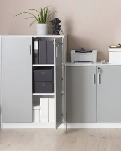 Armadietto da ufficio ZEHNA Grigio chiaro