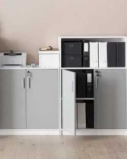 Armadietto da ufficio ZEHNA Grigio chiaro