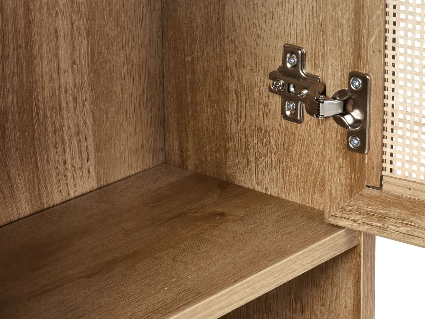 Armadio a muro per il bagno ROSELL 40 cm Marrone chiaro