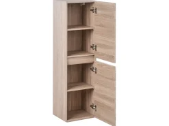Armadio a muro per il bagno URUCU 35 cm Marrone chiaro