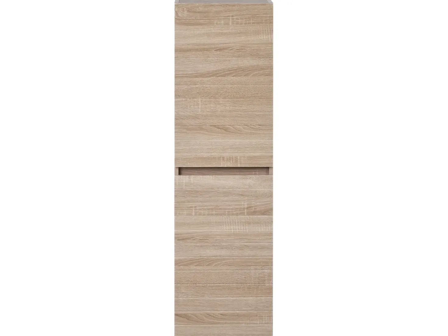 Armadio a muro per il bagno URUCU 35 cm Marrone chiaro