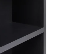Armadio a muro per specchio da bagno JOINVILLE 60 cm Nero