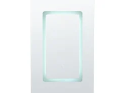 Armadio a muro per specchio da bagno LED CONDOR 40 cm 60 cm Nero