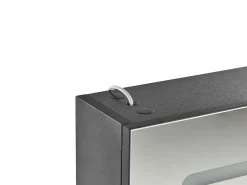 Armadio a muro per specchio da bagno LED CONDOR 40 cm 60 cm Nero