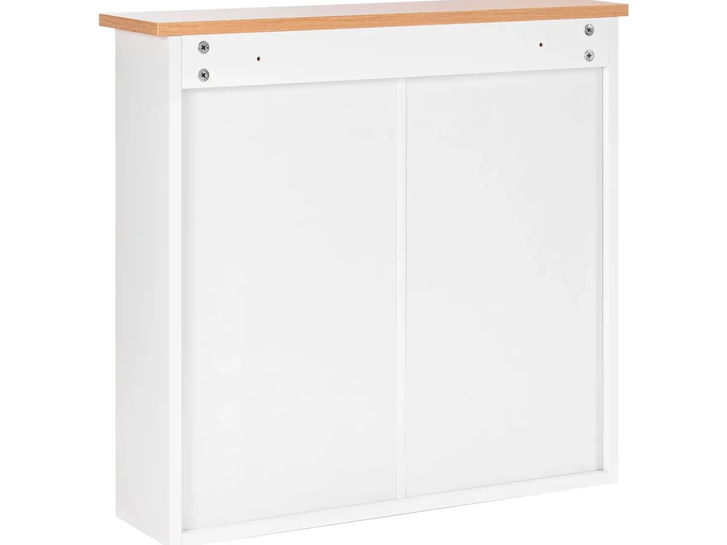 Armadio a muro per specchio da bagno ALAMOS 65 cm 60 cm Bianco