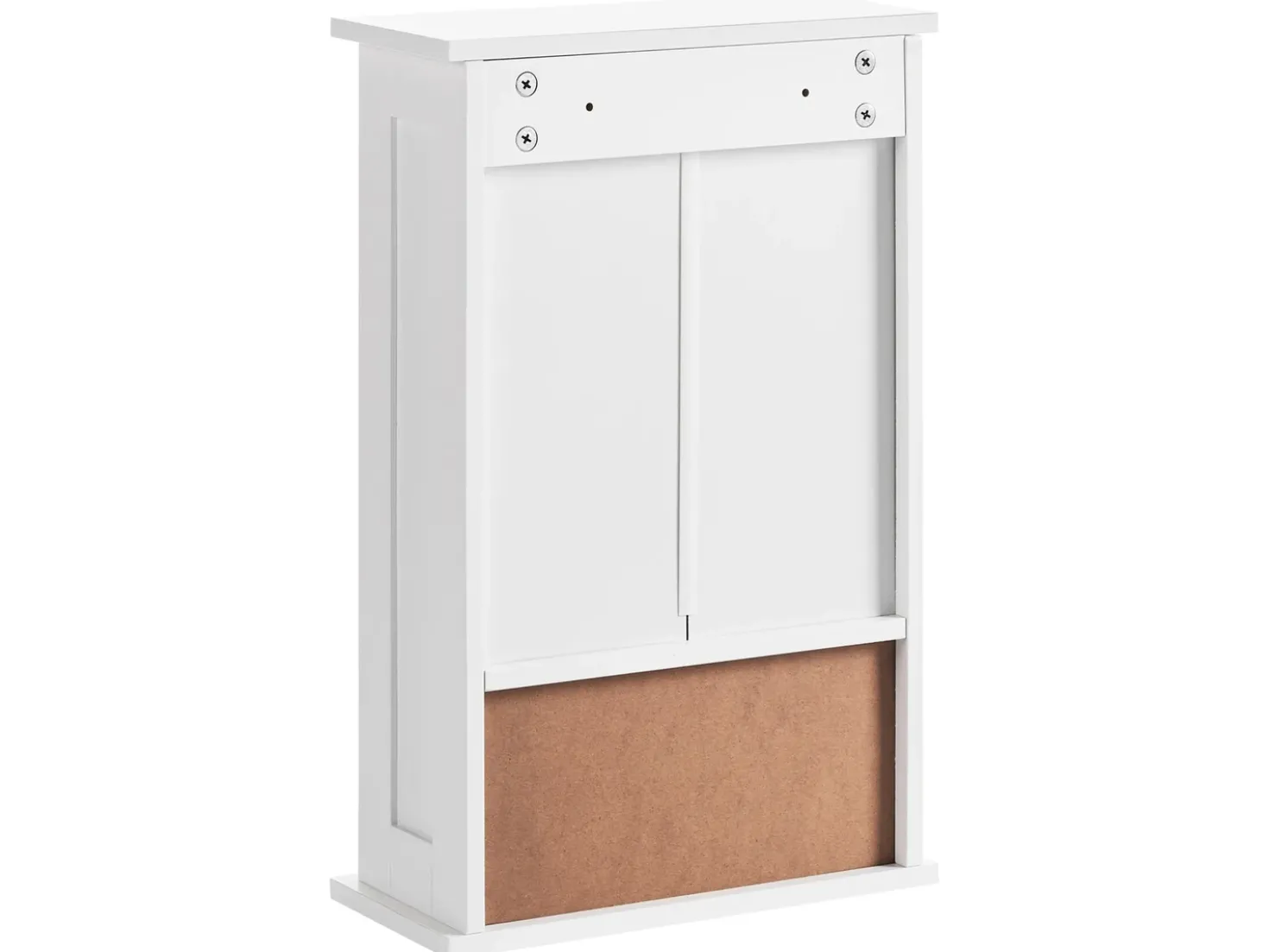 Armadio a muro per specchio da bagno HUILA 34 cm 53 cm Bianco