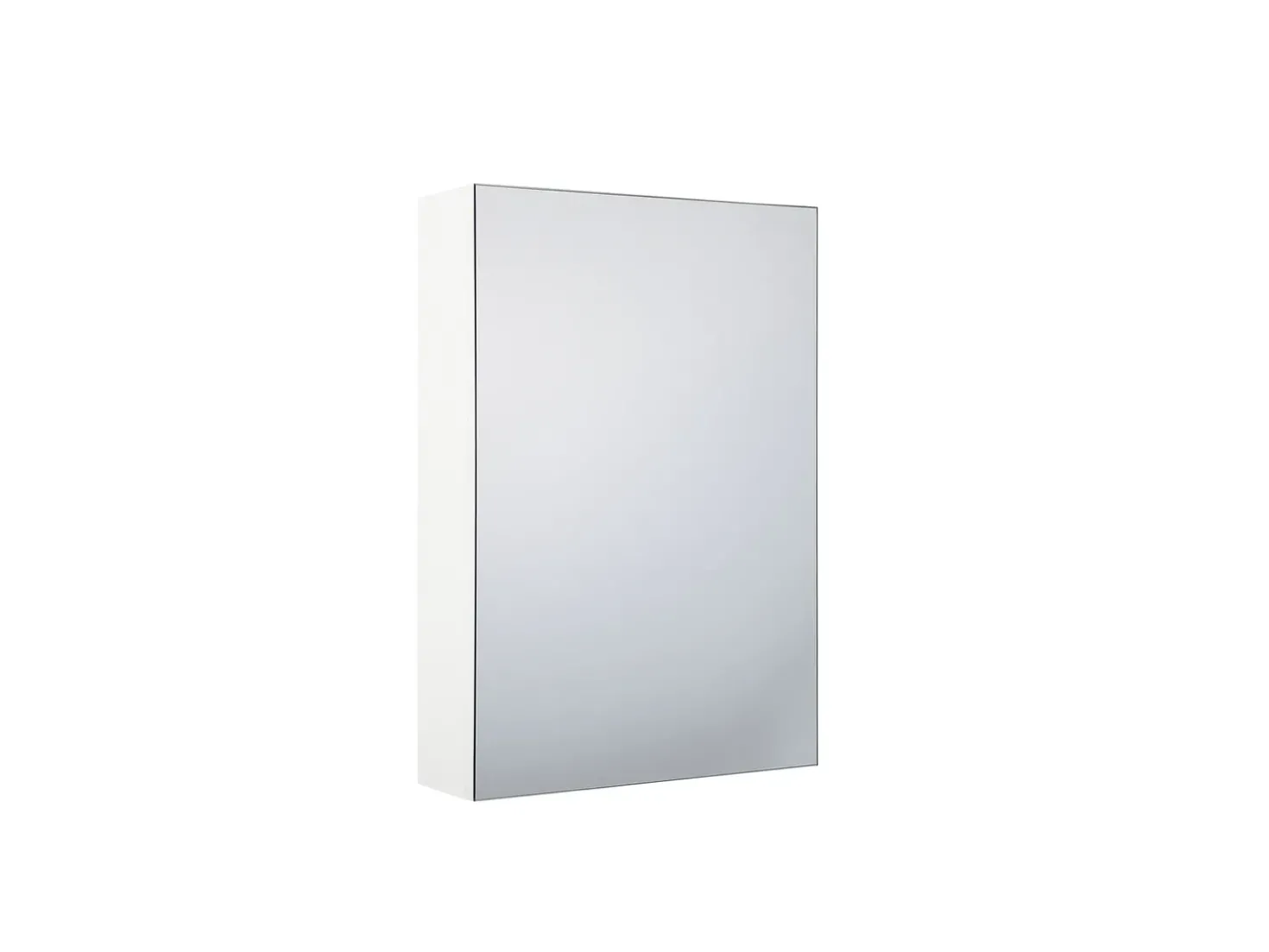 Armadio a muro per specchio da bagno PRIMAVERA 40 cm 60 cm Bianco
