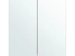 Armadio a muro per specchio da bagno NAVARRA 60 cm 60 cm Bianco