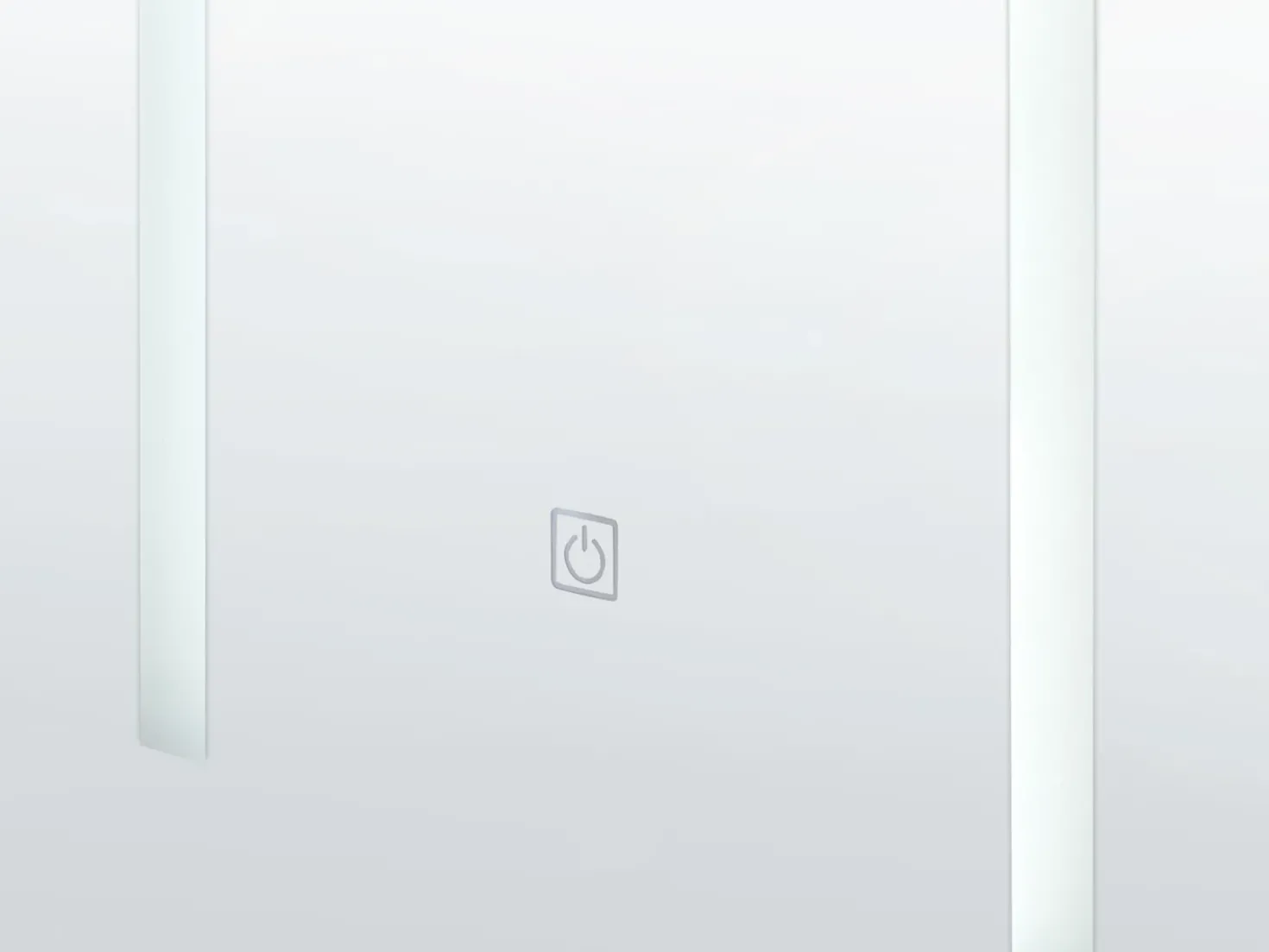 Armadio a muro per specchio da bagno LED CAMERON 40 cm 60 cm Nero