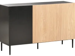 Armadio BLYTHE Frassino naturale Nero