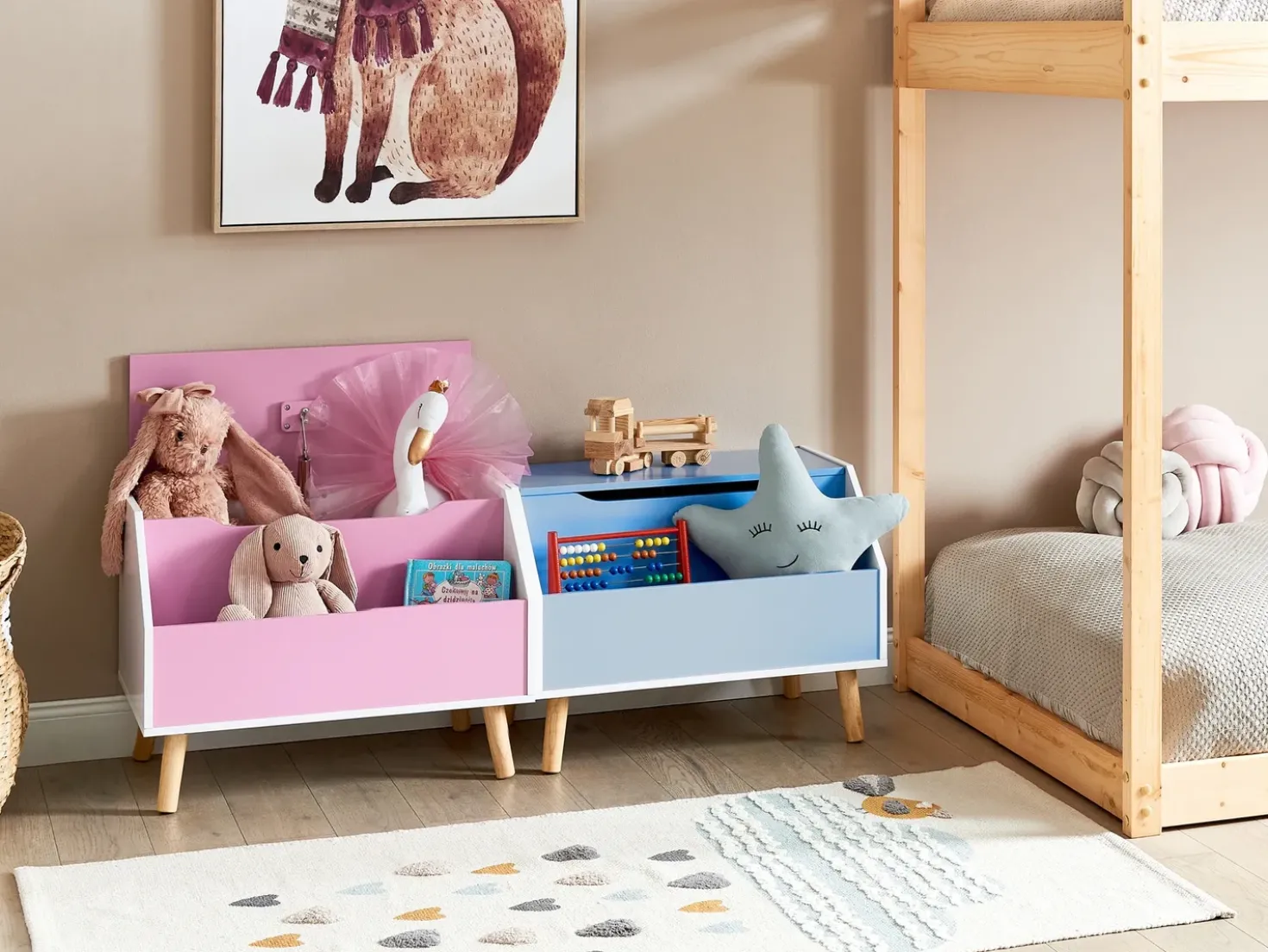 Armadio CASPER 43 cm Rosa