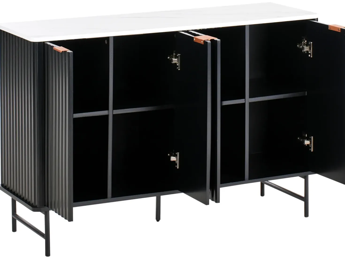 Armadio GLASTONBURY Marmo/Nero