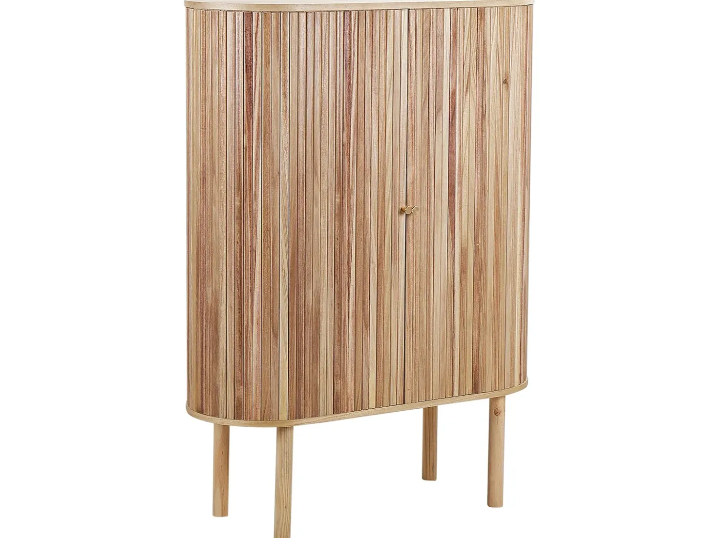 Armadio MANARA Legno di Paulownia Marrone chiaro