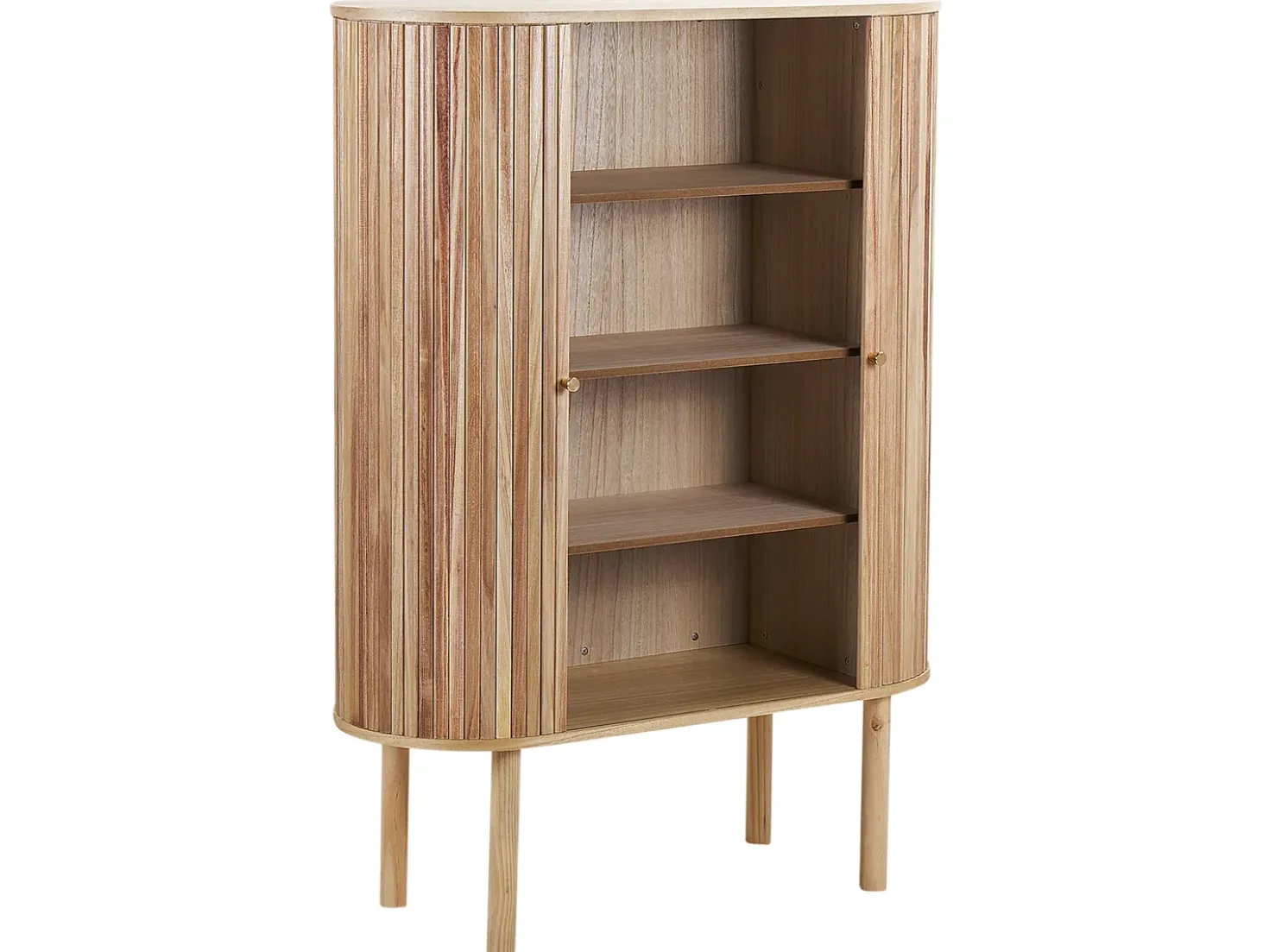 Armadio MANARA Legno di Paulownia Marrone chiaro