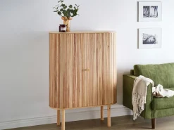 Armadio MANARA Legno di Paulownia Marrone chiaro