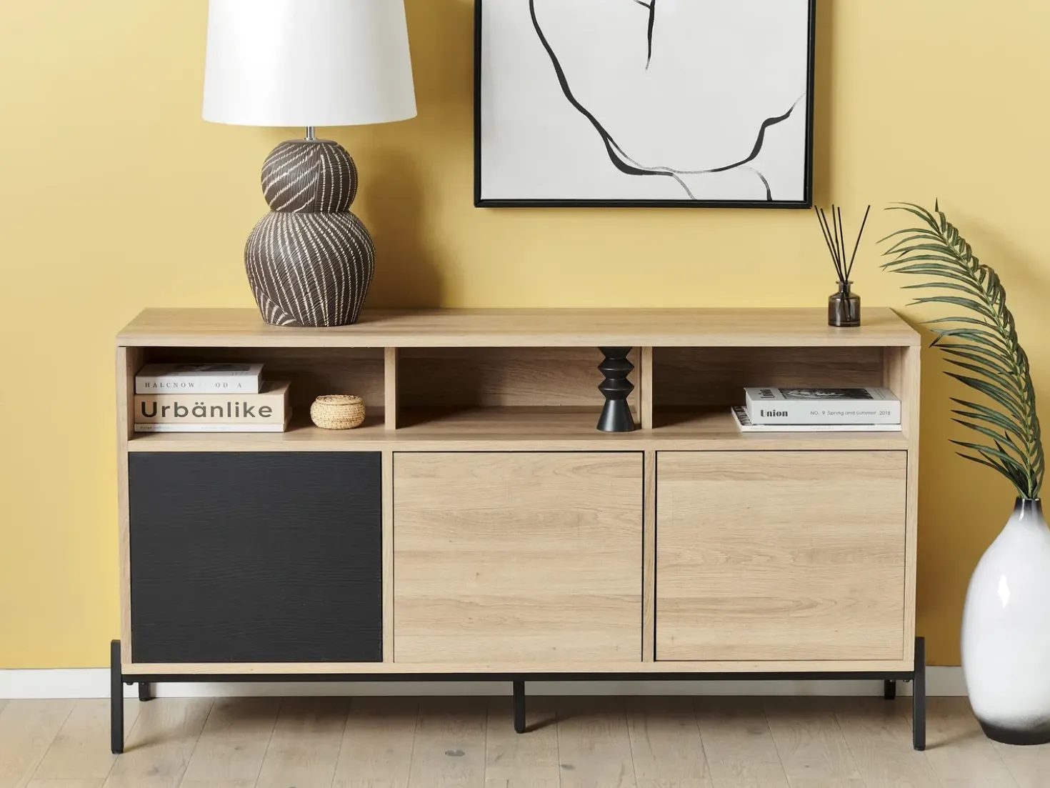 Armadio MOINES Marrone/Nero