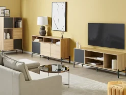 Armadio MOINES Marrone/Nero