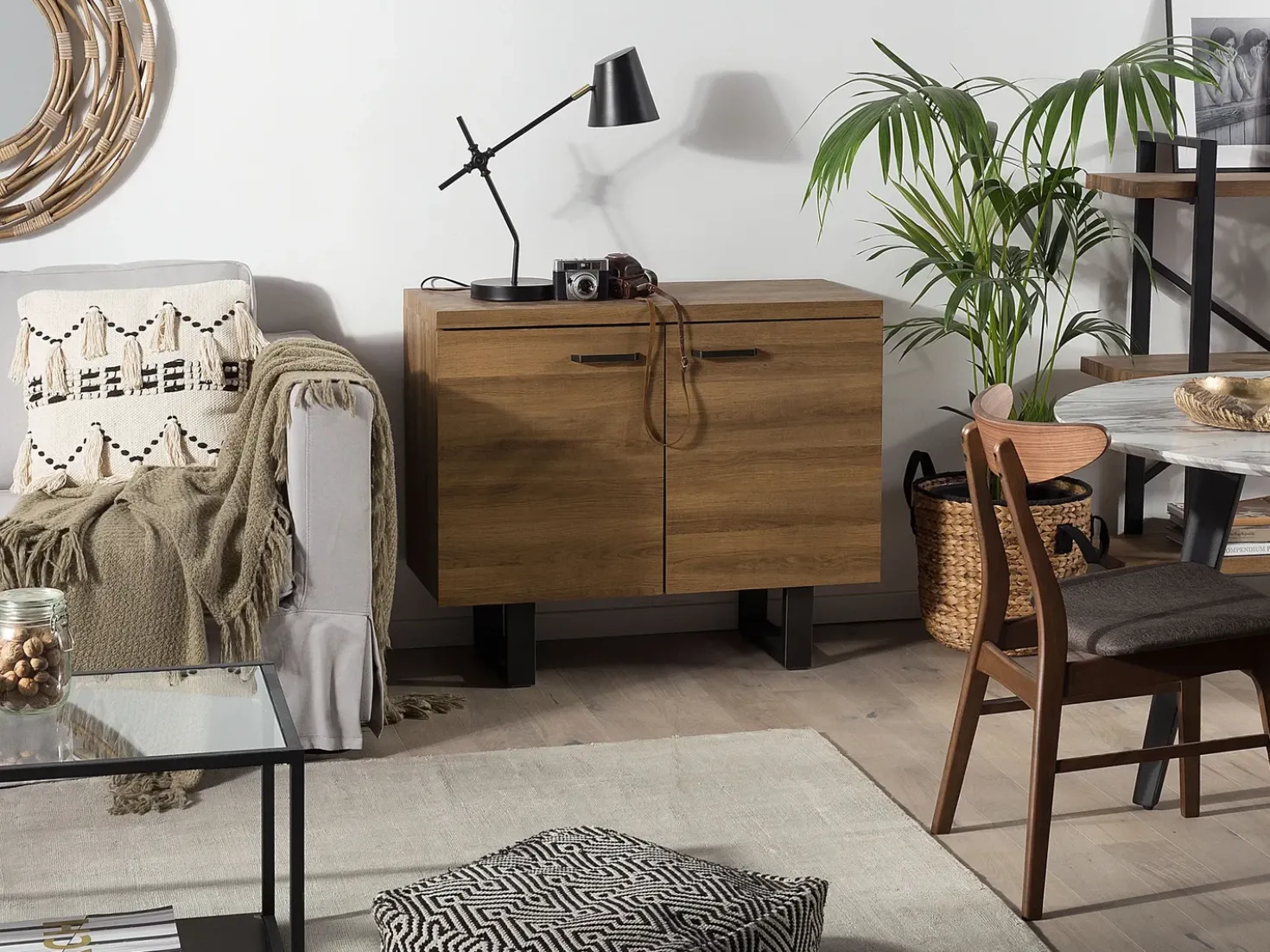Armadio TIMBER Marrone scuro