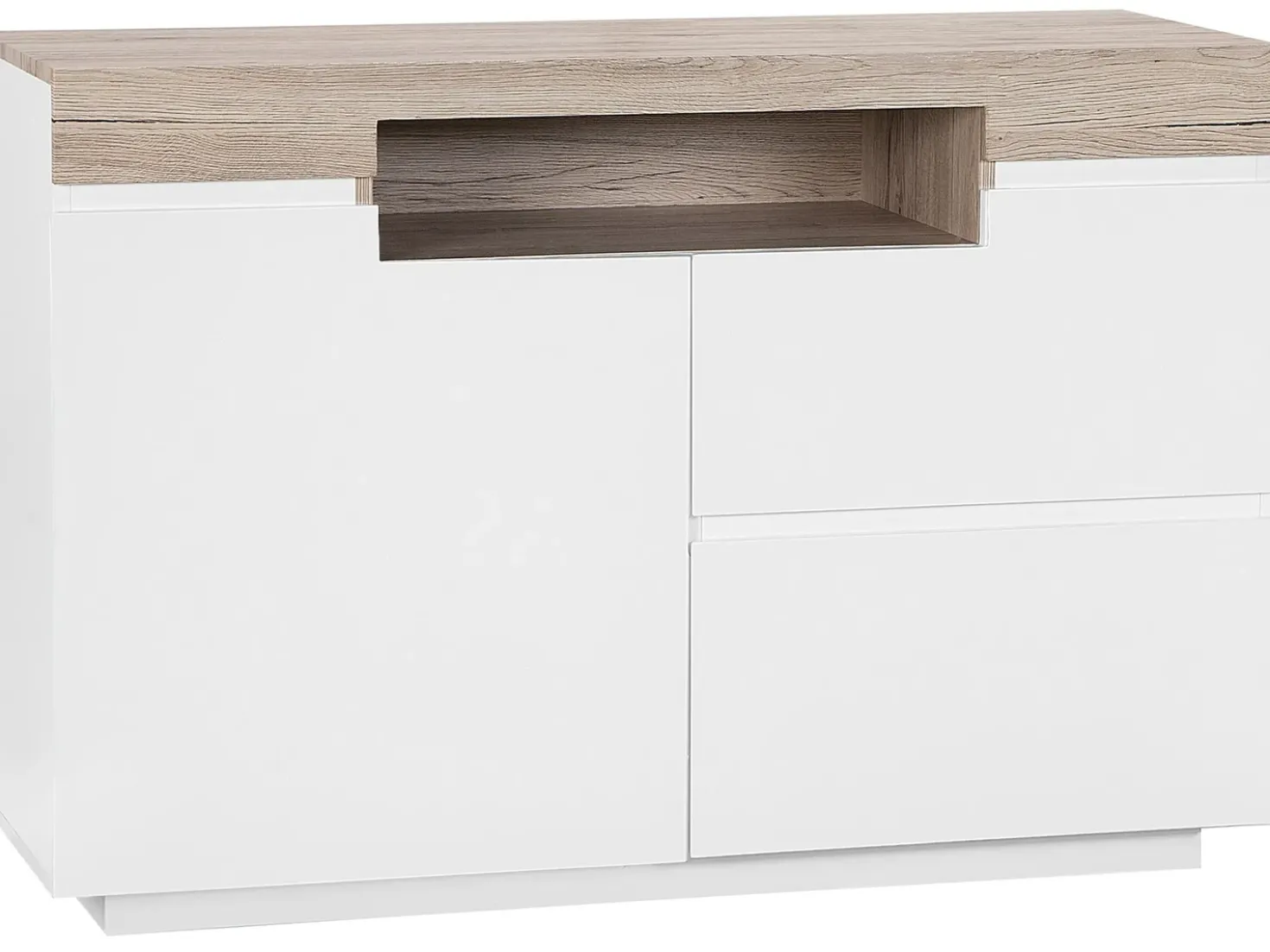 Armadio Vetrina MARLIN Bianco