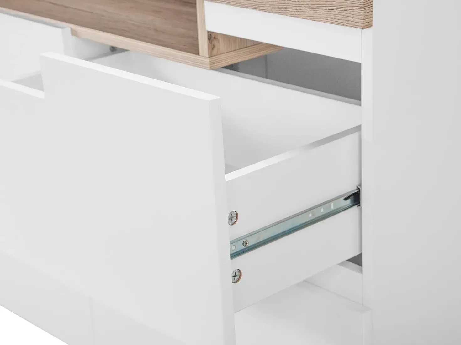Armadio Vetrina MARLIN Bianco